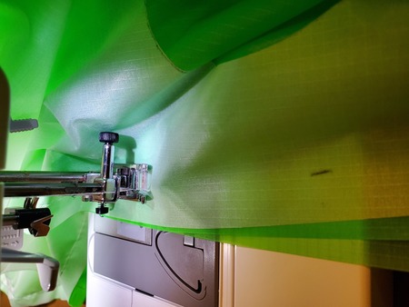 10 19. Sewing Extrados 14 and 13 to Rib 13